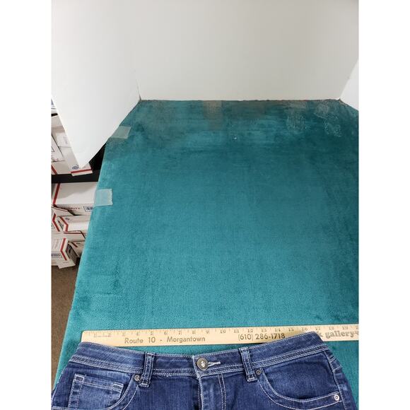 Apt 9 Jeans Size 14 Petite Womens Blue Pants Stretch Ladies Mid Rise Bootcut - Picture 8 of 11